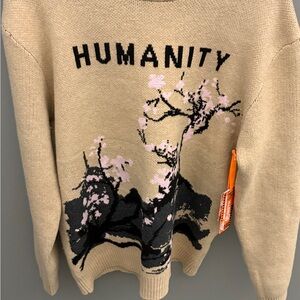 NWT RVSTR Humanity Sweater